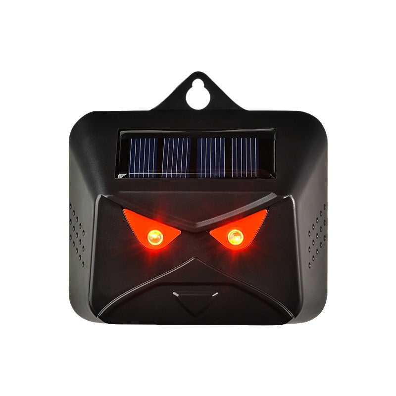 Solar-Powered Red Light Animal Repeller