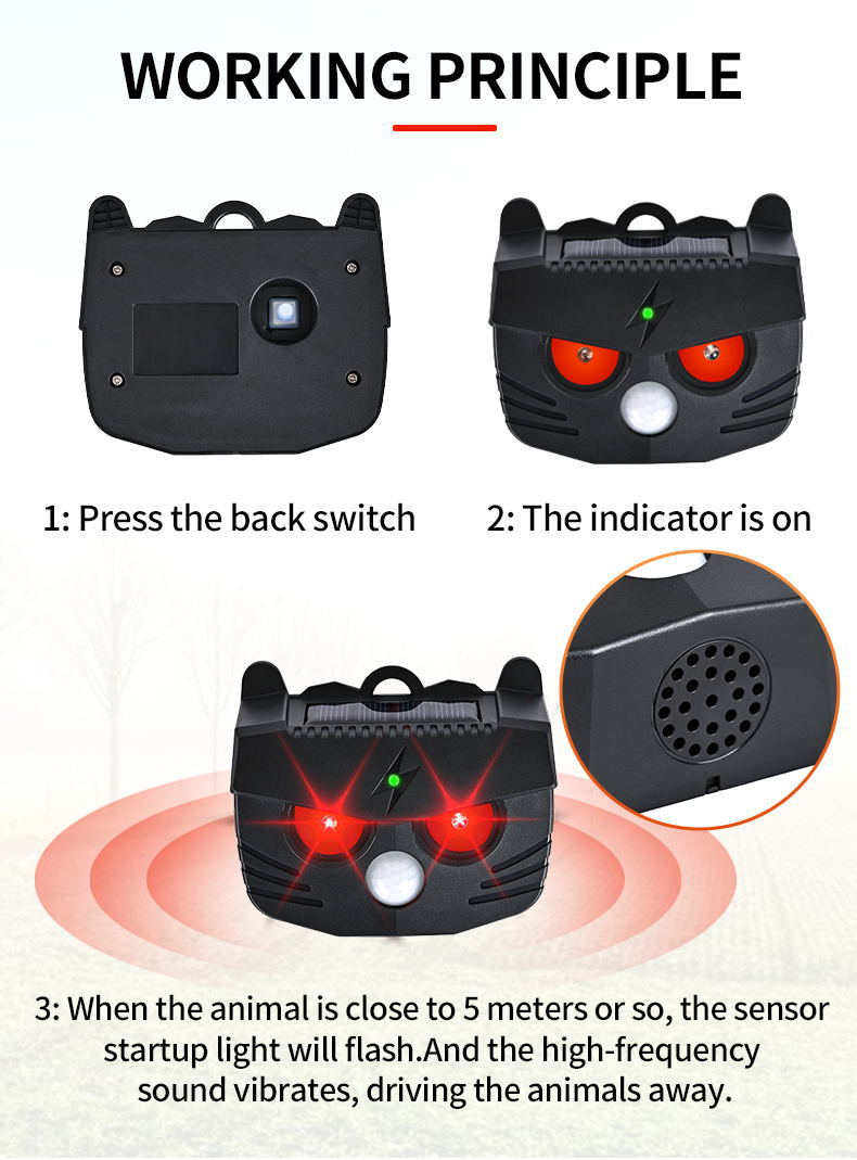Solar Animal Repeller